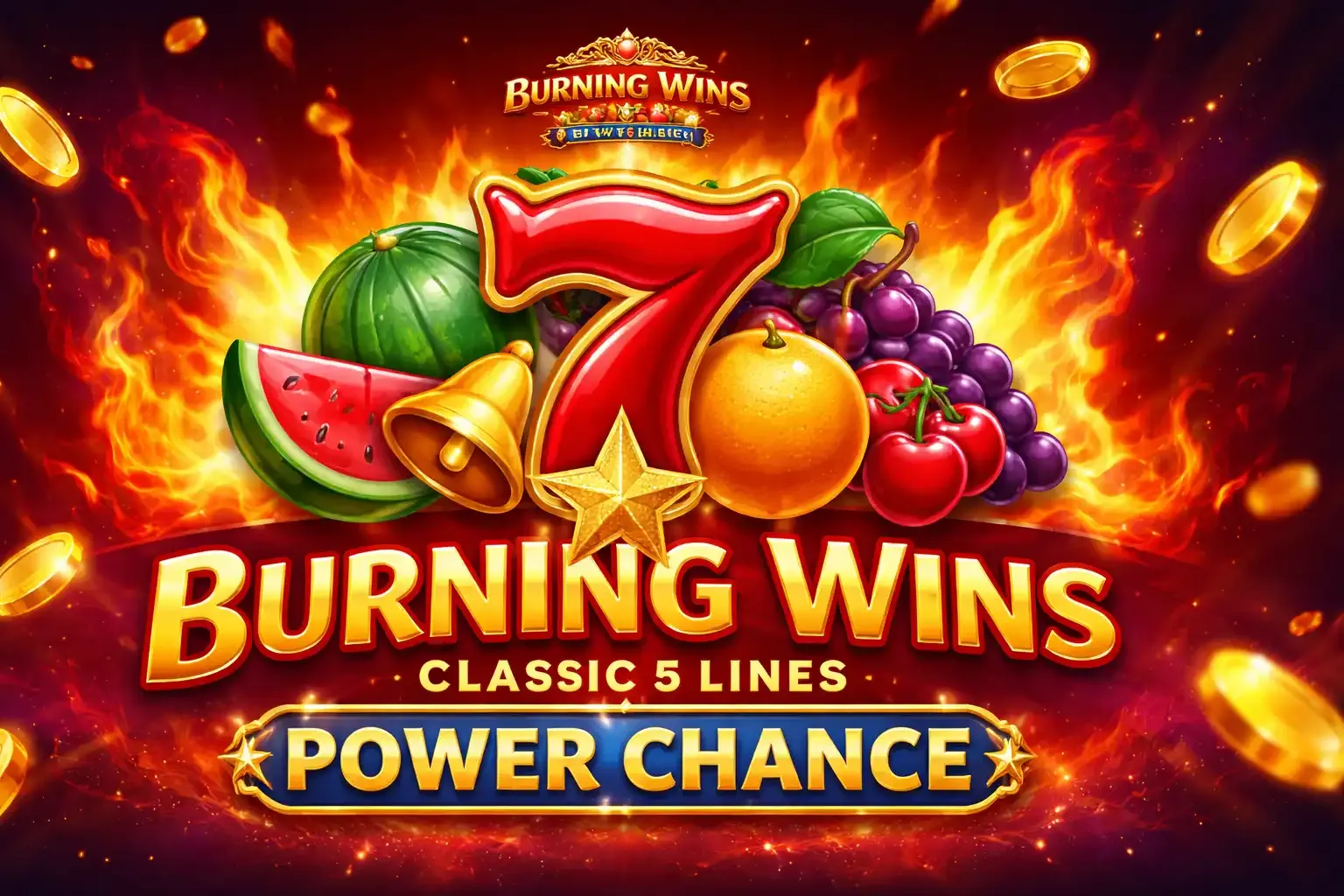 Burning Wins classic 5 lines